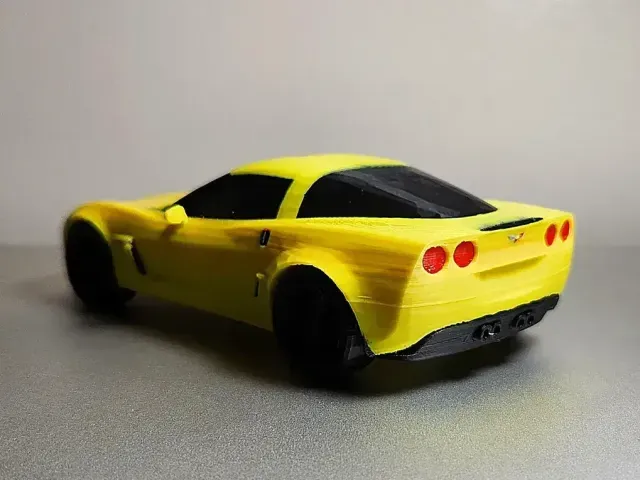 Chevrolet Corvette Z06 (C6) Kit Card (1:24 scale) — Фото 4 из 9