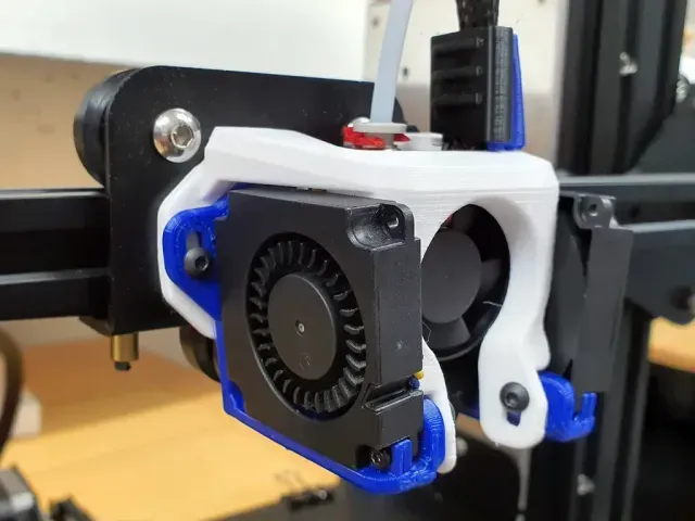 Compact 4010 Duct System for the Ender 3 — Image 4 of 9