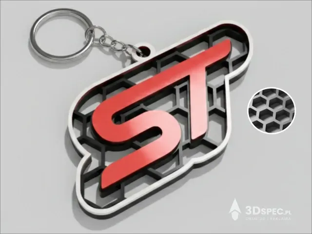 Ford ST logo keychain — Фото 3 из 4