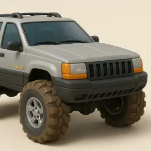 3D-модели Jeep ZJ для печати на принтере