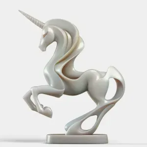 Unicorn Statue Decoration