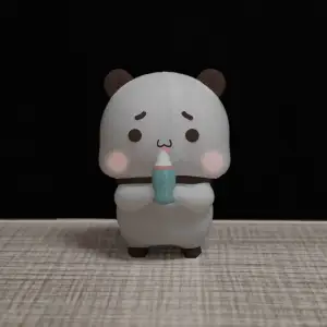 情侣熊系列-站着喝奶的一二(Couple Bear-baby bottle_milk_Yier)