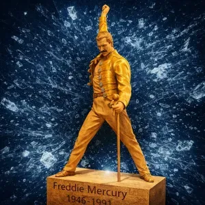 Freddie Mercury Statuette Queen Rock band
