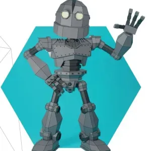Gigante de acero Papelcraft