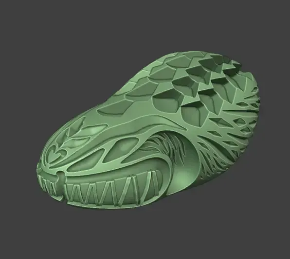 Spiky Soft Frog Fishing Rubber Lure Mold — Image 8 of 9