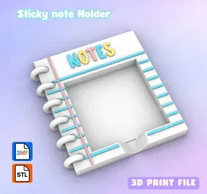 Post-It, Sticky Note Holder Spiral notebook notes