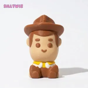 Baby Woody Toy Story - Keyring Charm - Support Free