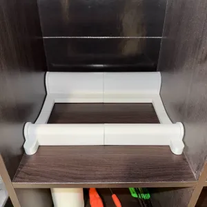 4 Spool Shelf Holder