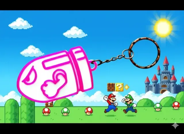 Llavero Bullet Bill Mario Bros — Image 2 of 3