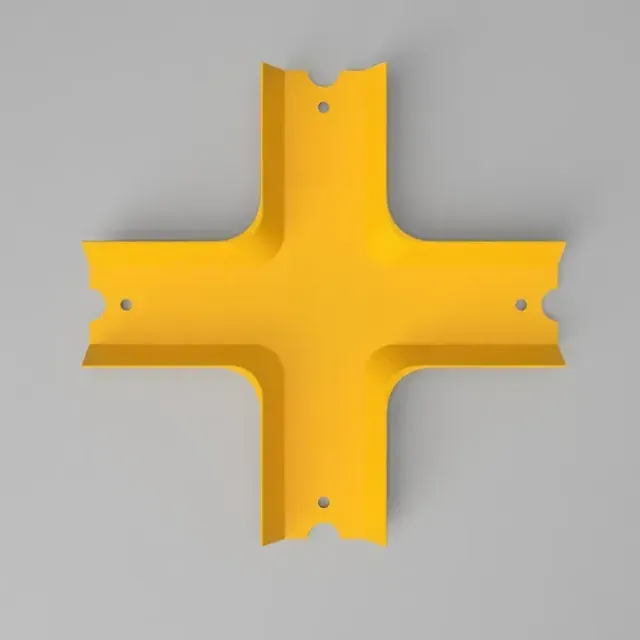 ✖️ Car Track Crossing, High Side Walls, Hot Wheels compat. — Фото 3 из 7