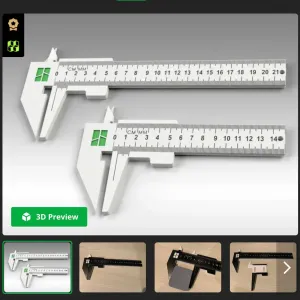 Caliper Ruler