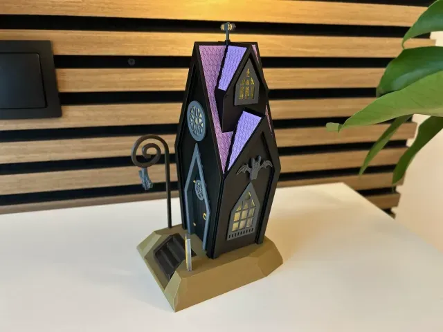 Creepy Halloween Coffin Fairy-House // Creepy Halloween Coffin Little House — Фото 5 из 9