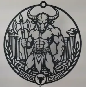 Minotaur Warrior Wall Art