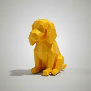 Lowpoly Beagle Style - Modern Decoration for Home