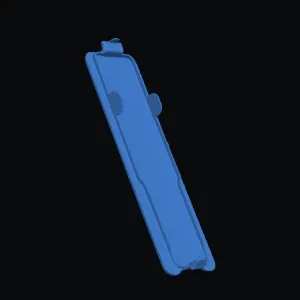 Peugeot Door Handle Trim Cover Cap with Locking Clips