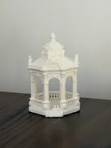 English Gazebo English Architectural Model