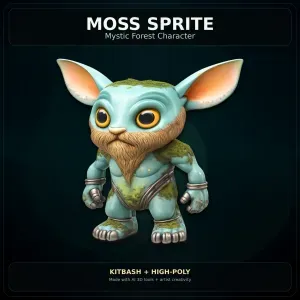 Mystic Forest Creatures – Fantasy 3D Character Pack