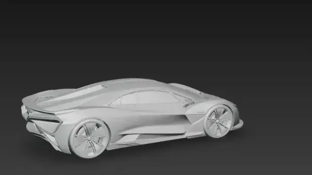 Futuristic Car — Image 5 of 8