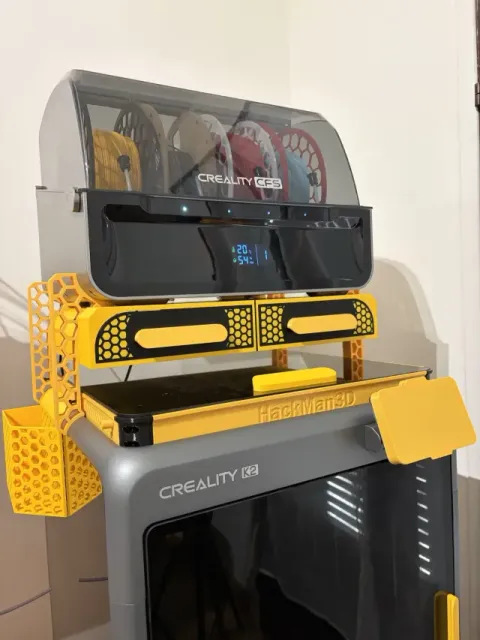 Creality K2 Modular Glass Riser