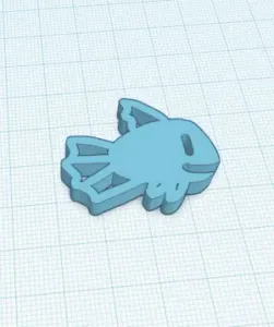fish keychain!