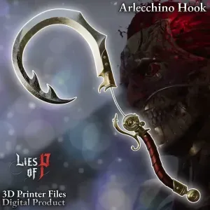 Arlecchino Articulated Cosplay Hook Lies of P Overture