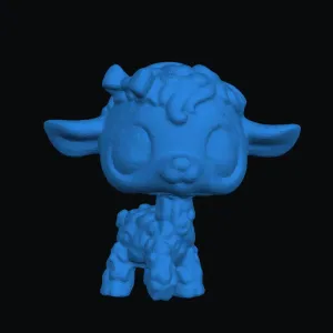 LPS Lamb Sheep Toy Figure