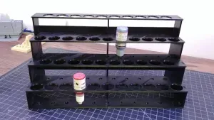 Modular Hobby Paint Rack - Large Straight