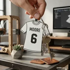 LLavero de Camisetas de Futbol - Moore