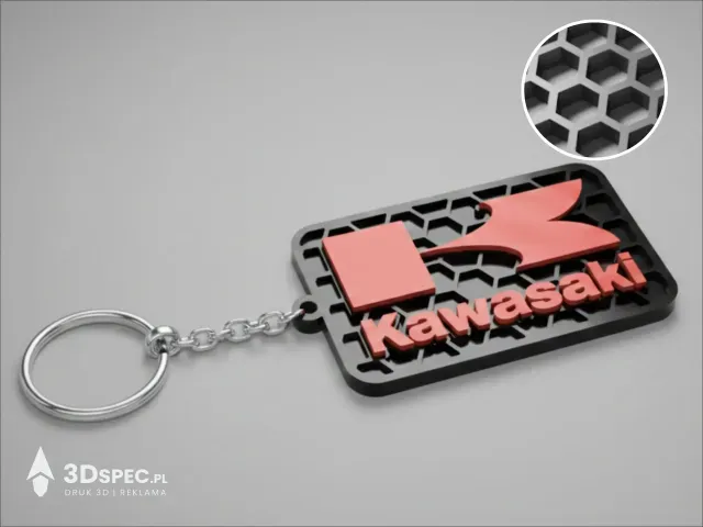 Kawasaki logo keychain — Фото 4 из 4
