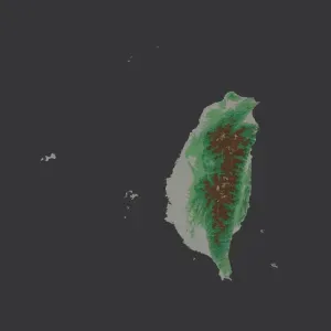 Counties of Taiwan. 3D Map puzzle (22-piece)