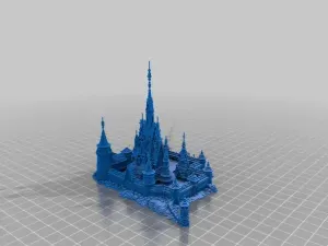 Minecraft Frozen Castle