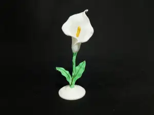 Elegant Calla Lily sculpture decoration