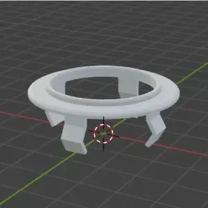 Stove knob skirt