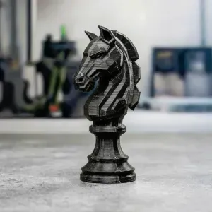 Knight - Futuristic Robotic Chess Piece