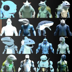 Aquatic Warriors & Sea Guardians Collection