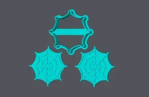 Spiderweb - Shaped Cookie Cutter