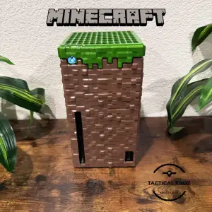 Minecraft Grass Block Xbox Series X Cover