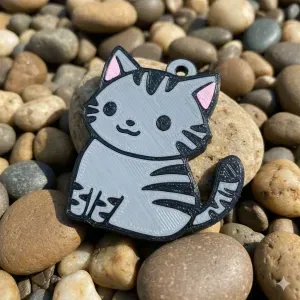 Nice Little Cat Keychain