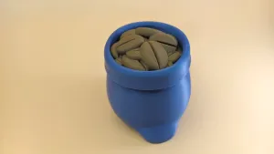 Coffee Bean Bag Squeeze Stress Relief Toy