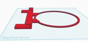 Mini basketball hoop net