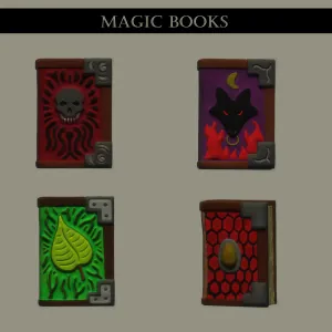 Magic Books - Supportless