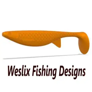 shad paddletail softbait 125mm