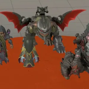 Doom Dark Ages Toys Monster Pack Collection 2