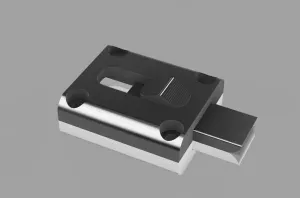 Compact Sliding Lock Mechanism