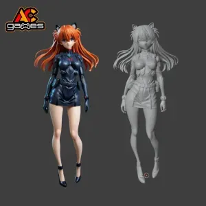 Asuka Evangelion Oufit Tactico
