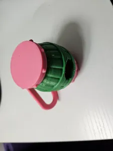 Dog Poop bag holder - Barrel Style