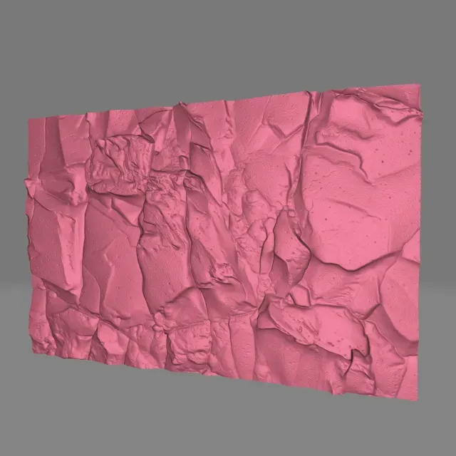 Granite Stone Wall for 3D Printing — Фото 8 из 9