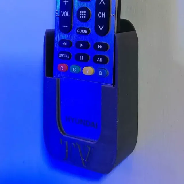 Wall Mount for TV Remote Control and Other Devices