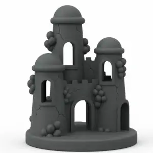 Ancient Ruin Castle – Aquarium Decor