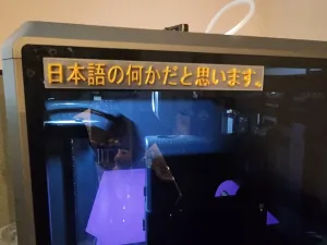Something in Japanese, I Think — Meme Sign